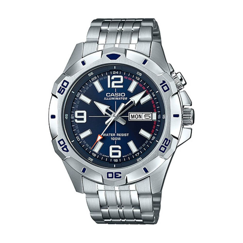 Casio Standard Day Date Chain Watch MTD-1082D-2AVDF