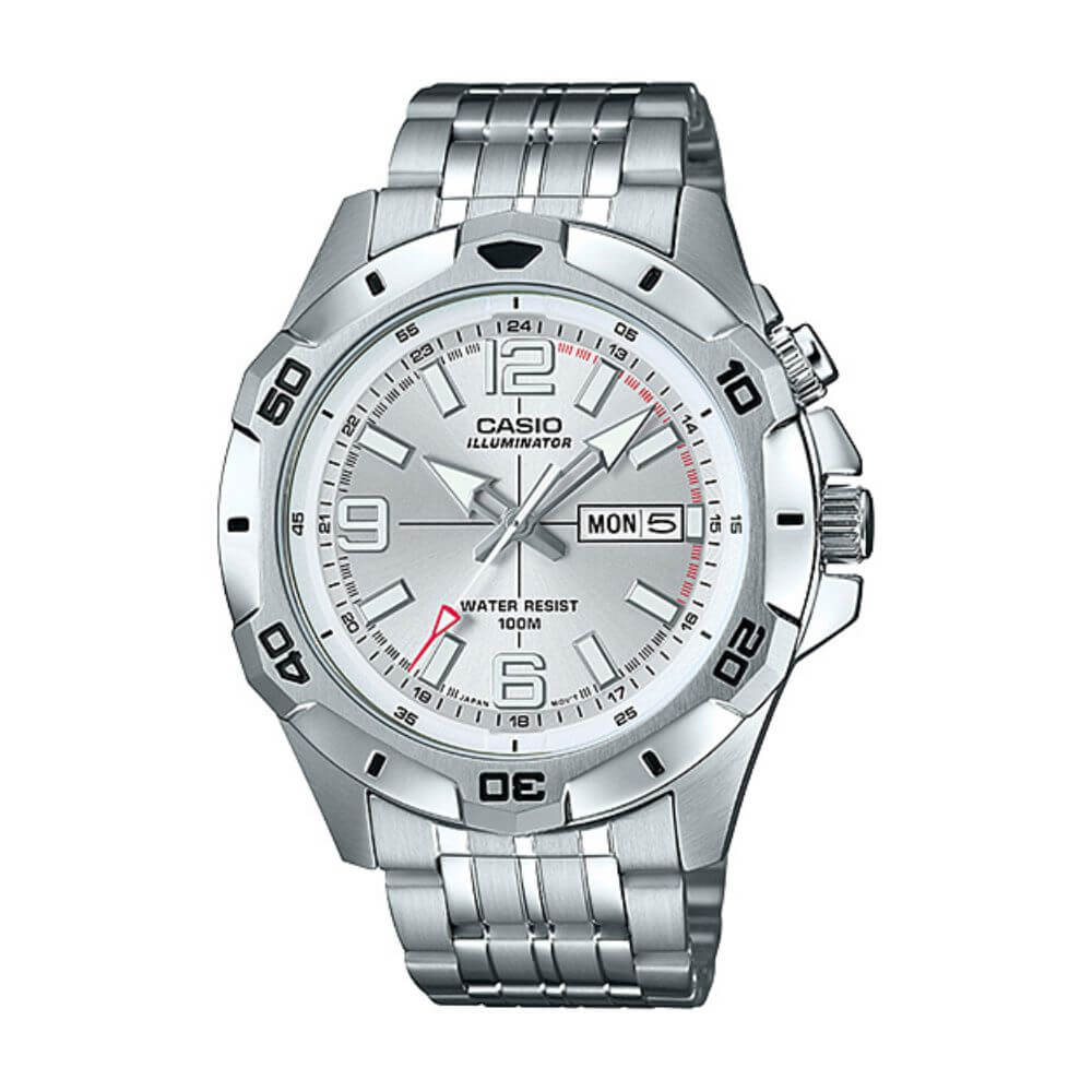Casio Standard Day Date Chain Watch MTD-1082D-7AVDF