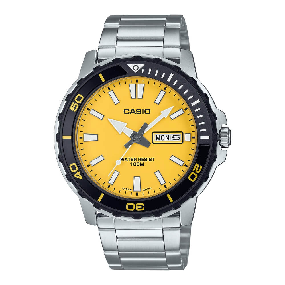Casio Standard Day Date Chain Watch MTD-125D-9AVDF