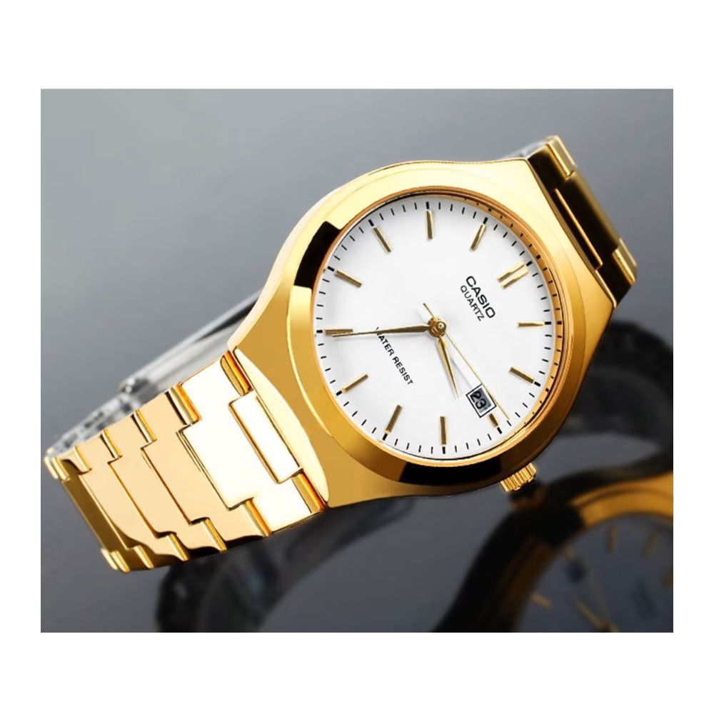 Casio Standard Date Golden Chain Watch MTP-1170N-7ARDF