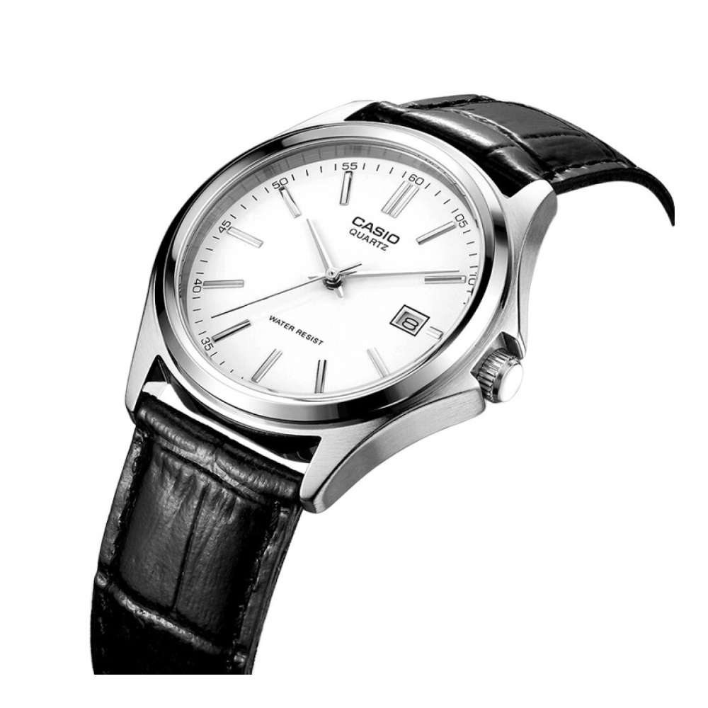 Casio Standard Date Leather Belt Watch MTP-1183E-7ADF