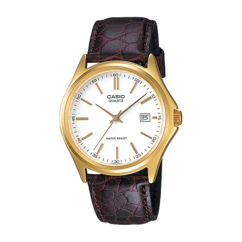 Casio Standard Date Leather Belt Watch MTP-1183Q-7ADF