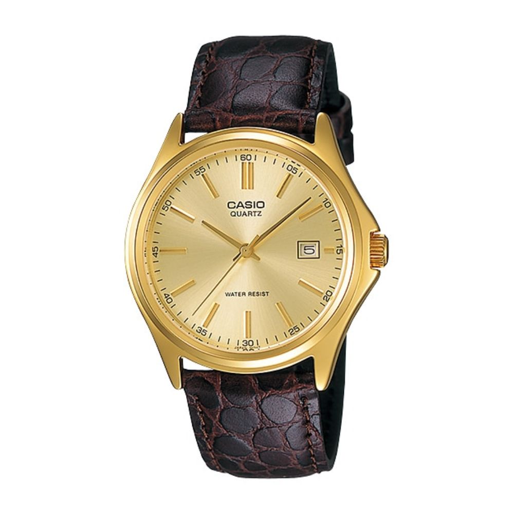 Casio Standard Date Leather Belt Watch MTP-1183Q-9ADF