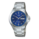 Casio Enticer Day Date Stainless Steel Chain Watch MTP-1228D-2AVDF