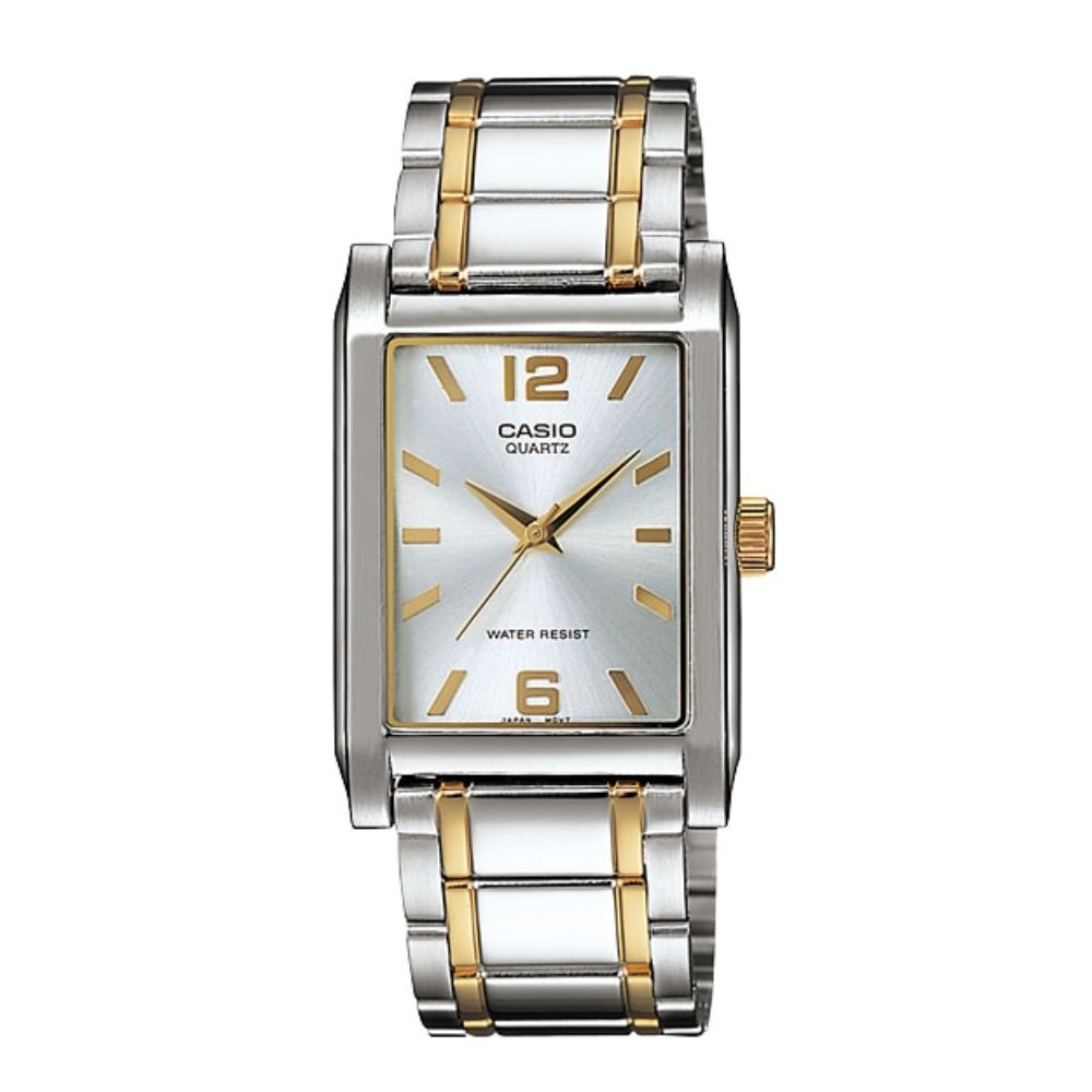 Casio Enticer Two Tone Chain Watch MTP-1235SG-7ADF