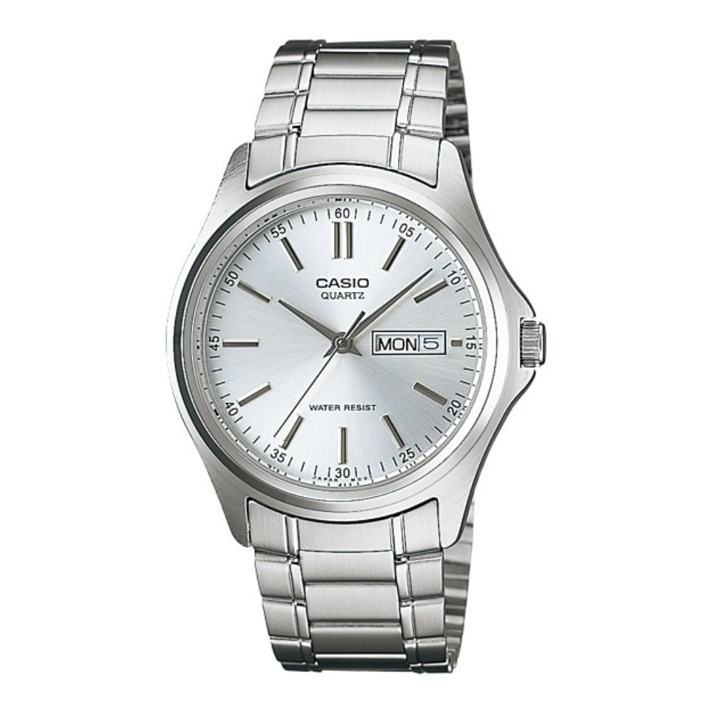 Casio Standard Day Date Chain Watch MTP-1239D-7ADF
