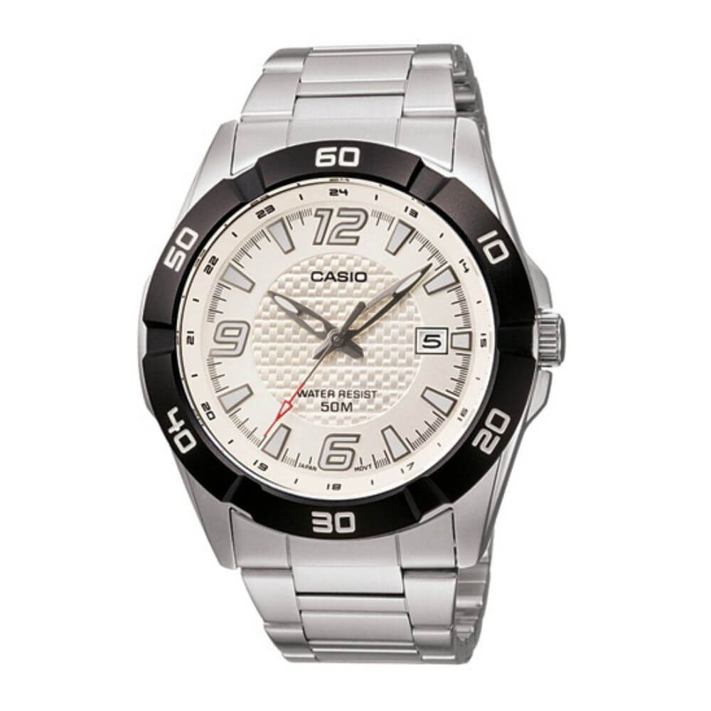 Casio Enticer Date Chain Watch MTP-1292D-7AVDF