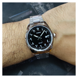 Casio Enticer Date Silver Chain Watch MTP-1302D-1B3VDF