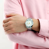 Casio Enticer Date Silver Chain Watch MTP-1302D-7A2VDF