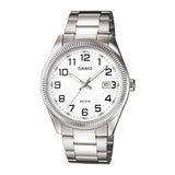 Casio Enticer Date Silver Chain Watch MTP-1302D-7BVDF