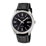 Casio Enticer Date Leather Belt Watch MTP-1302L-1AVDF