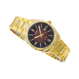 Casio Enticer Date Chain Watch MTP-1302PGC-5AVEF