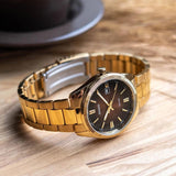 Casio Enticer Date Chain Watch MTP-1302PGC-5AVEF