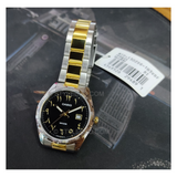 Casio Enticer Date Two Tone Chain Watch MTP-1302SG-1B3VDF