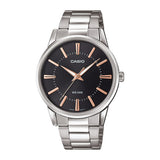 Casio Enticer Silver Chain Watch MTP-1303D-1A3VDF