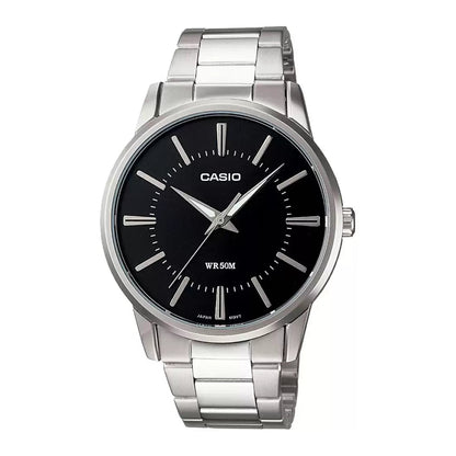 Casio Enticer Silver Chain Watch MTP-1303D-1AVDF