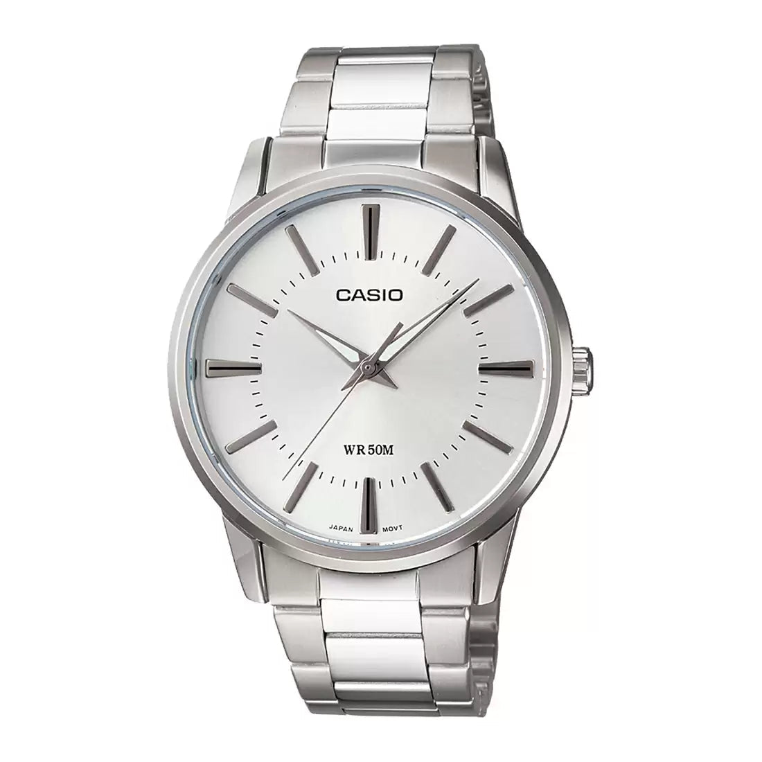 Casio Enticer Silver Chain Watch MTP-1303D-7AVDF