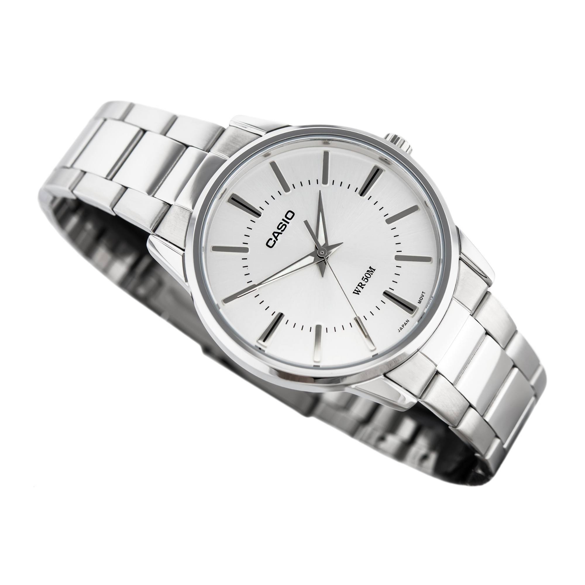 Casio Enticer Silver Chain Watch MTP-1303D-7AVDF