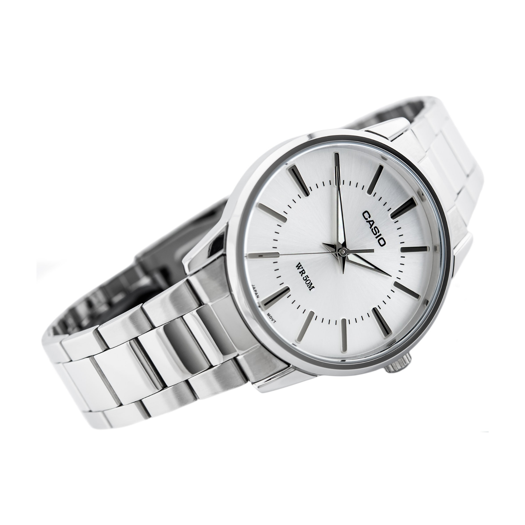 Casio Enticer Silver Chain Watch MTP-1303D-7AVDF