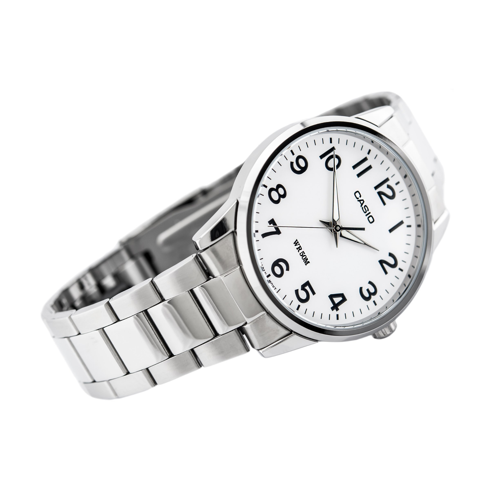 Casio Enticer Silver Chain Watch MTP-1303D-7BVDF