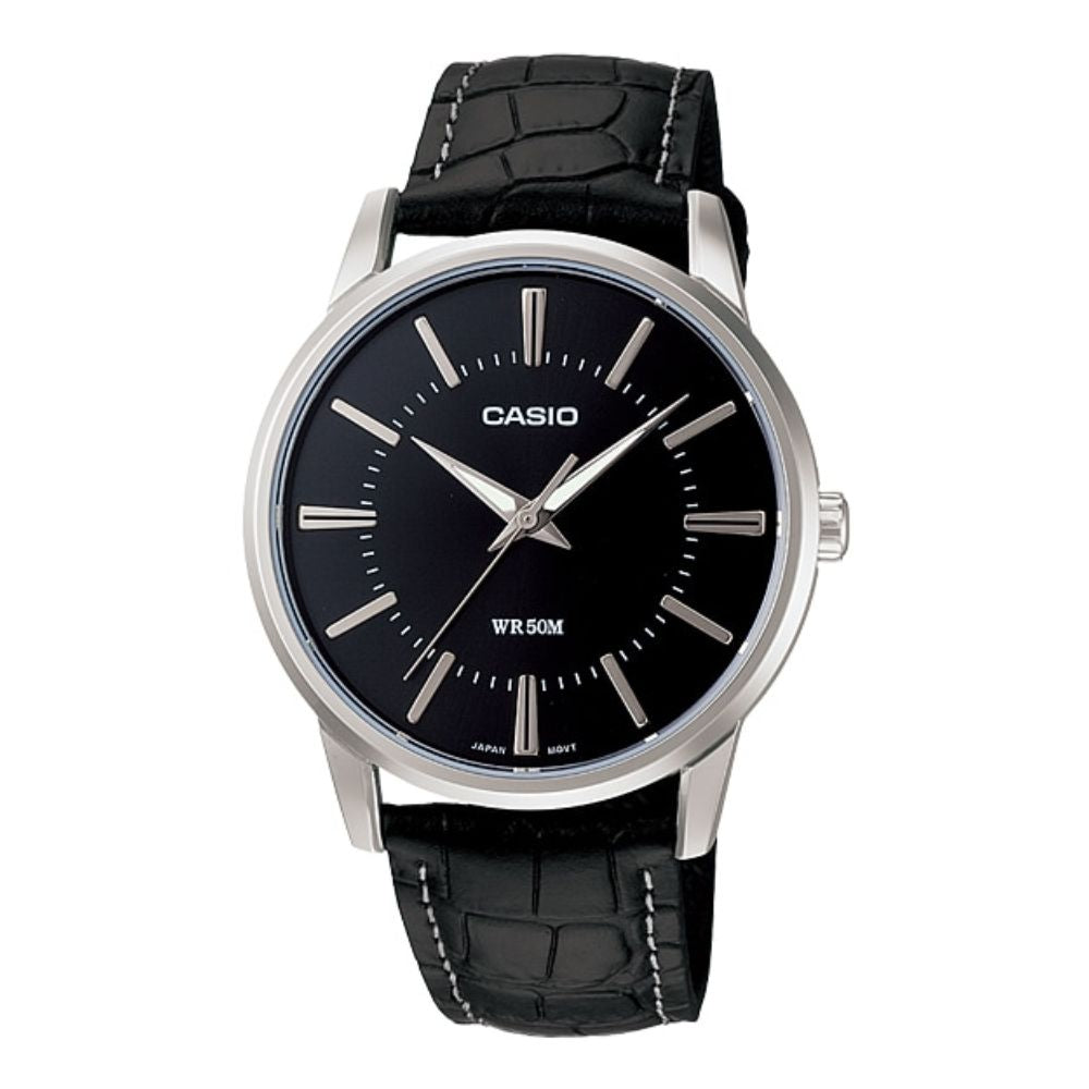 Casio Enticer Leather Belt Watch MTP-1303L-1AVDF