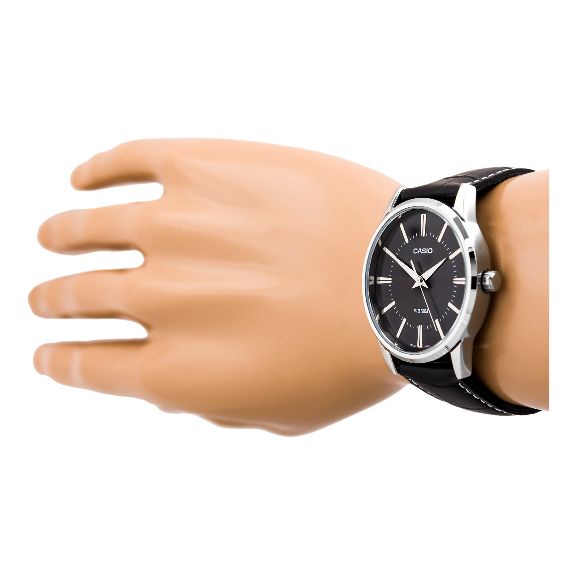 Casio Enticer Leather Belt Watch MTP-1303L-1AVDF