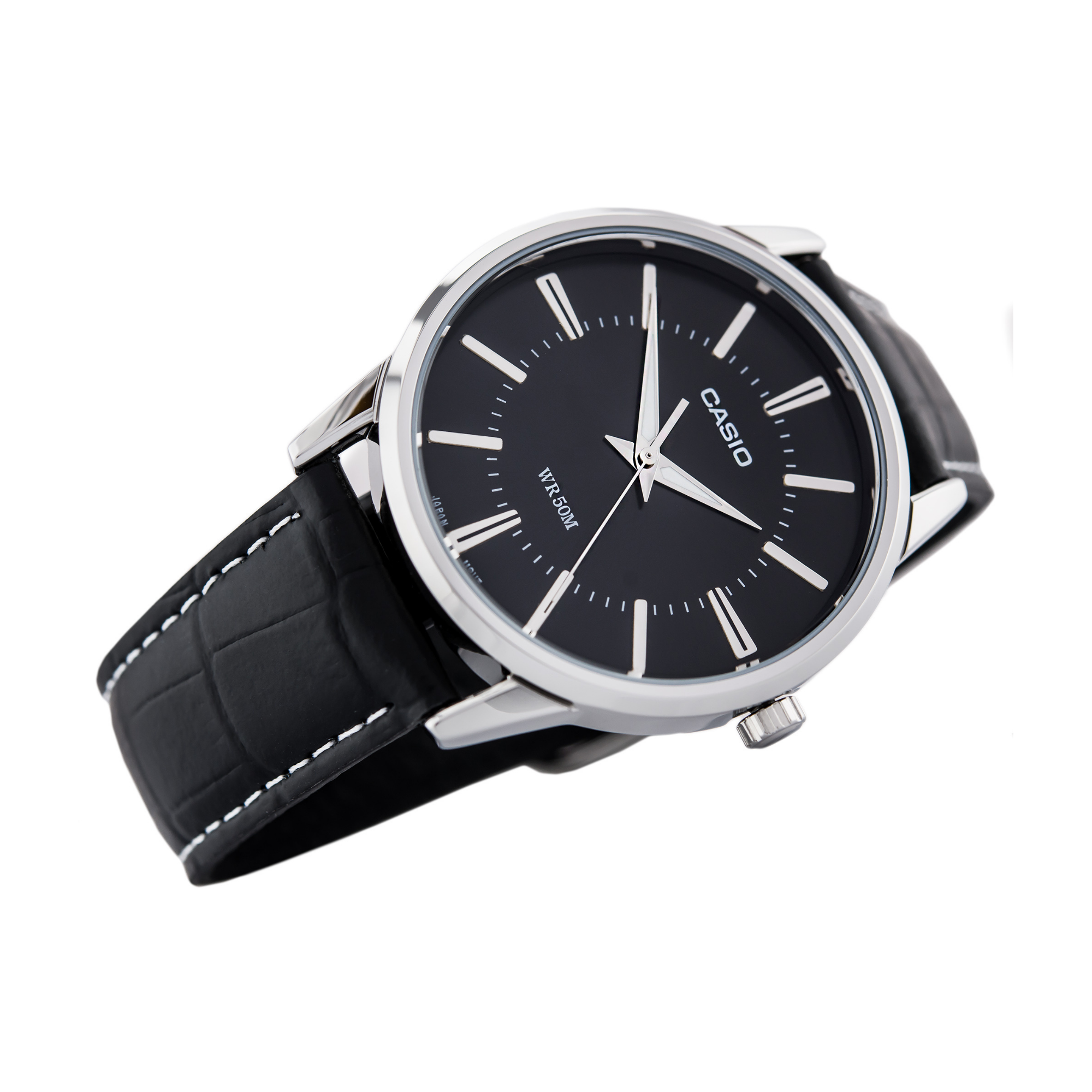 Casio Enticer Leather Belt Watch MTP-1303L-1AVDF