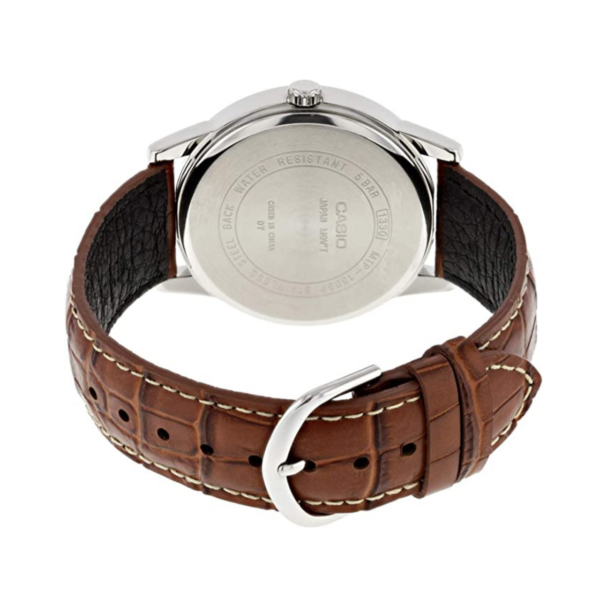 Casio Enticer Leather Belt Watch MTP-1303L-2AVDF