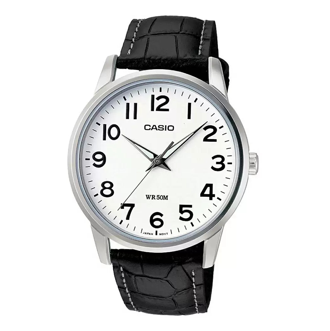 Casio Enticer Leather Belt Watch MTP-1303L-7BVDF