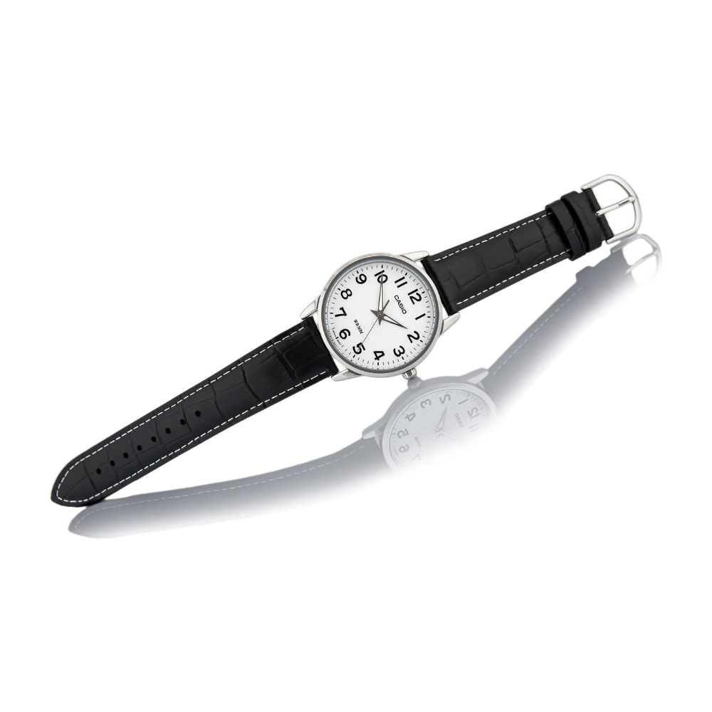 Casio Enticer Leather Belt Watch MTP-1303L-7BVDF