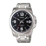 Casio Enticer Date Silver Chain Watch MTP-1314D-1AVDF