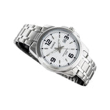 Casio Enticer Date Silver Chain Watch MTP-1314D-7AVDF