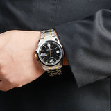 Casio Enticer Date Two Tone Chain Watch MTP-1314SG-1AVDF