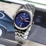 Casio Enticer Day Date Chain Watch MTP-1335D-2A2VDF