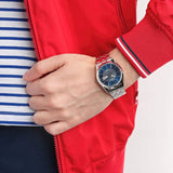 Casio Enticer Day Date Chain Watch MTP-1335D-2AVDF