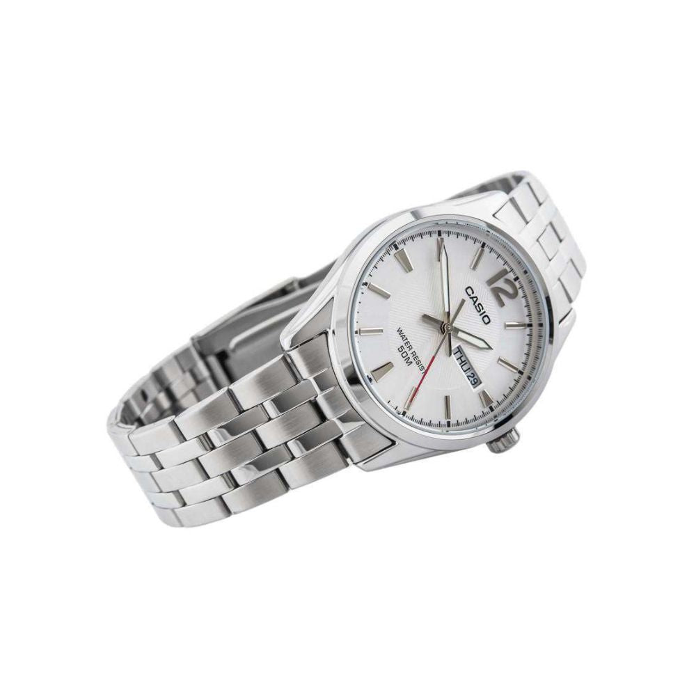 Casio Enticer Day Date Chain Watch MTP-1335D-7AVDF