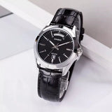 Casio Enticer Day Date Leather Belt Watch MTP-1370L-1AVDF