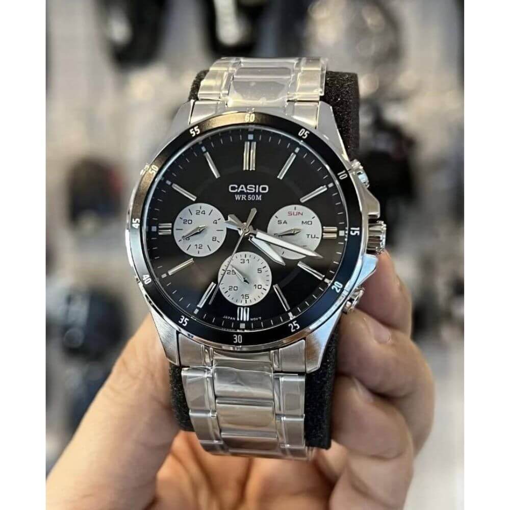 Casio Enticer Multifunction Chain Watch MTP-1374D-1A3VDF