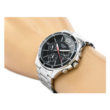 Casio Enticer Multifunction Silver Chain Watch MTP-1374D-1AVDF