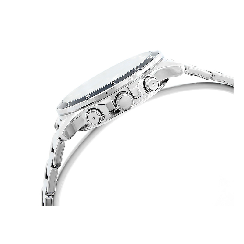 Casio Enticer Multifunction Silver Chain Watch MTP-1374D-1AVDF