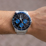 Casio Enticer Multifunction Silver Chain Watch MTP-1374D-2AVDF