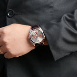 Casio Enticer Multifunction Leather Belt Watch MTP-1374L-7A1VDF