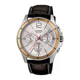 Casio Enticer Multifunction Leather Belt Watch MTP-1374L-7AVDF