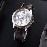 Casio Enticer Multifunction Leather Belt Watch MTP-1374L-7AVDF