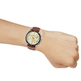 Casio Enticer Multifunction Leather Belt Watch MTP-1374L-9A2VDF