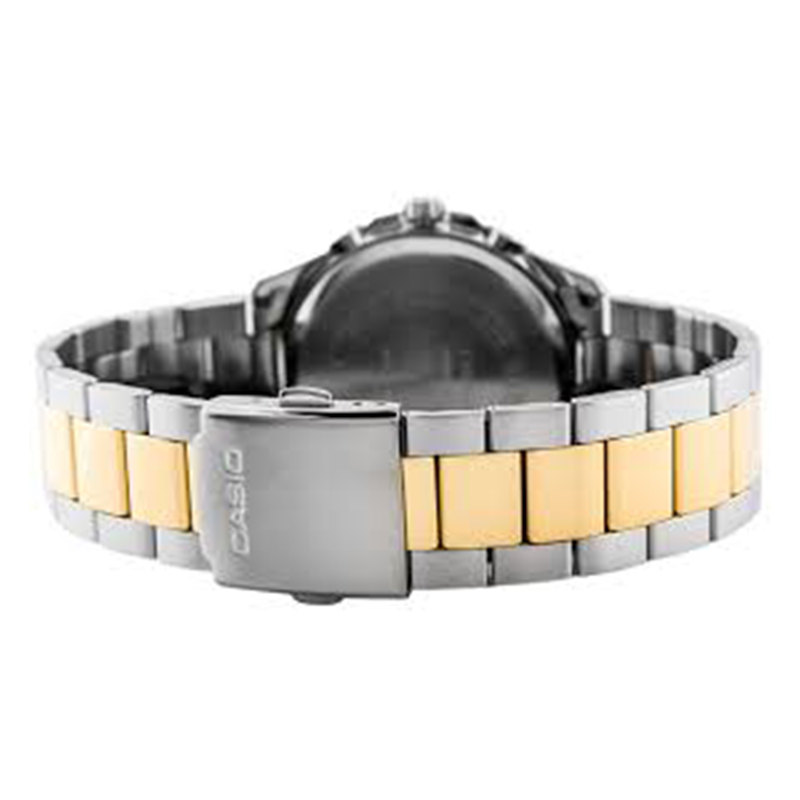 Casio Enticer Multifunction Two Tone Chain Watch MTP-1374SG-1AVDF