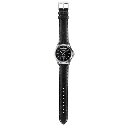 Casio Enticer Day Date Leather Belt Watch MTP-1381L-1AVDF