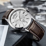 Casio Enticer Day Date Leather Belt Watch MTP-1381L-7AVDF