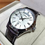 Casio Enticer Day Date Leather Belt Watch MTP-1381L-7AVDF