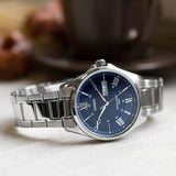 Casio Enticer Day Date Stainless Steel Chain Watch MTP-1384D-2AVDF